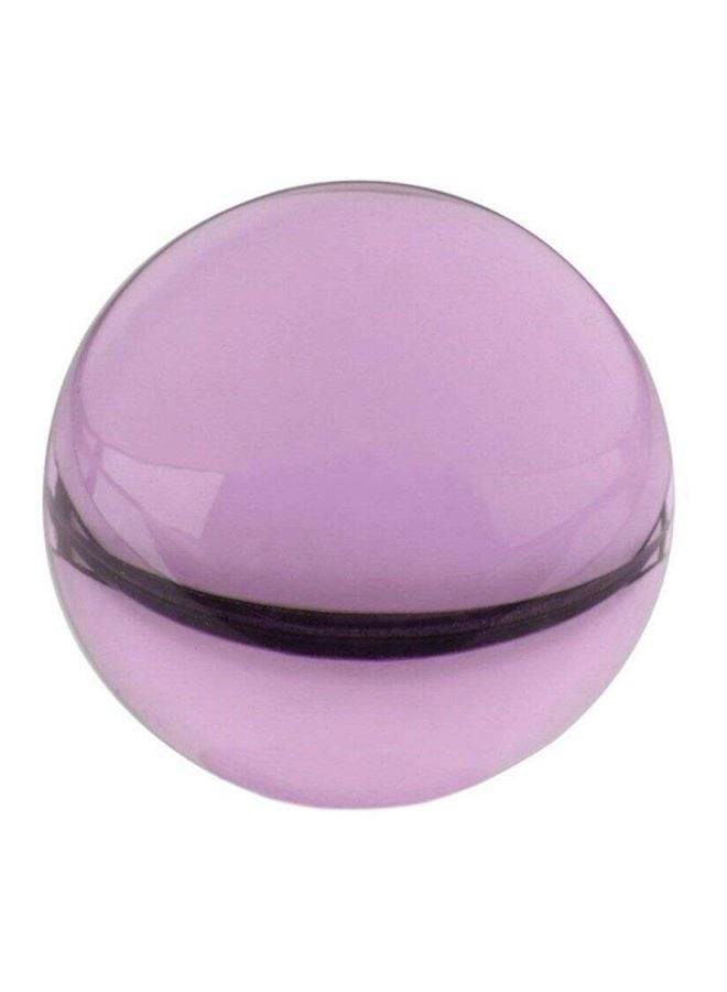 OUTAD Magic Crystal Healing Ball Sphere With Stand Purple 40x40x40ml - Image 4